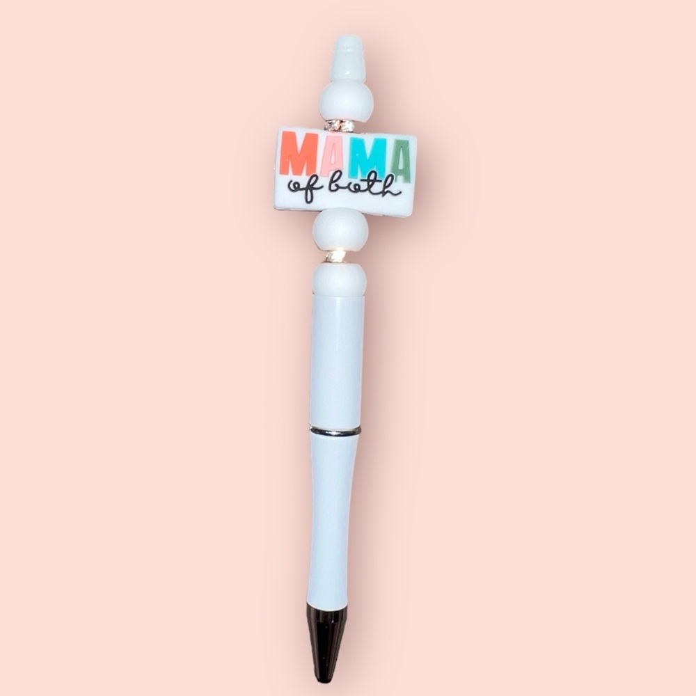 Mama bead pen